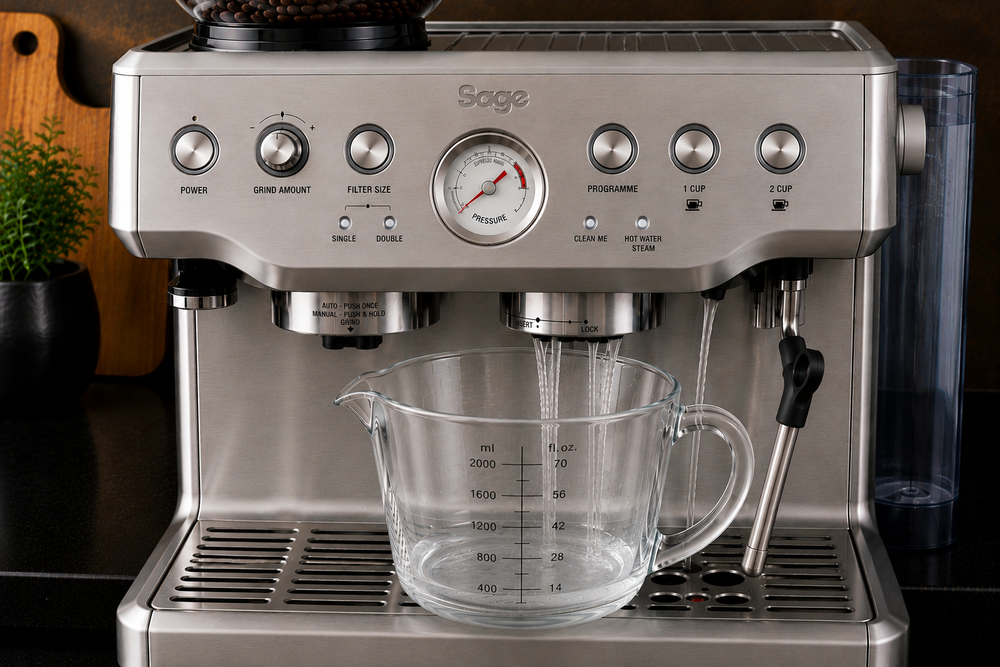 Descale steam & hot water
