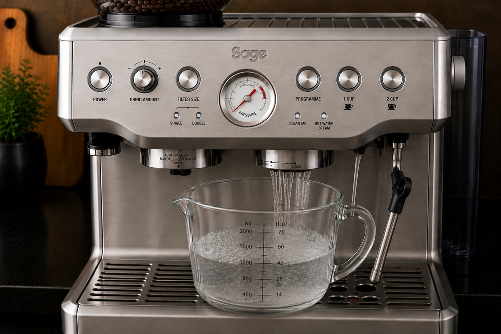 Descale the coffee circuit