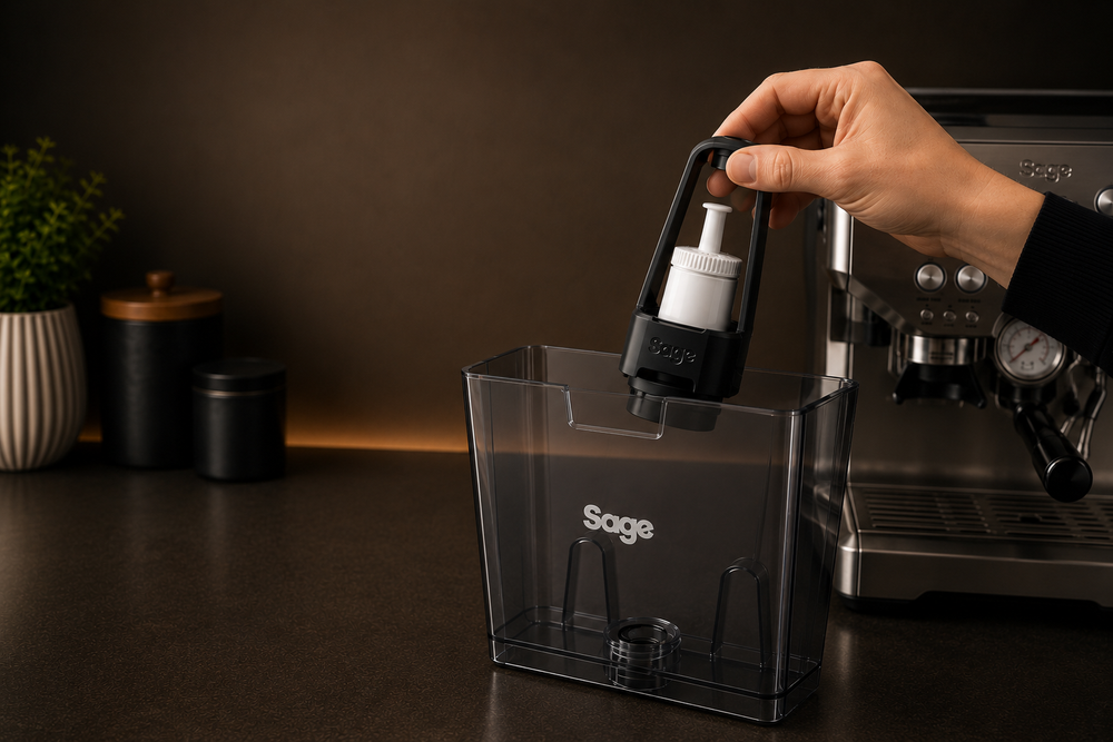 Remove the water filter