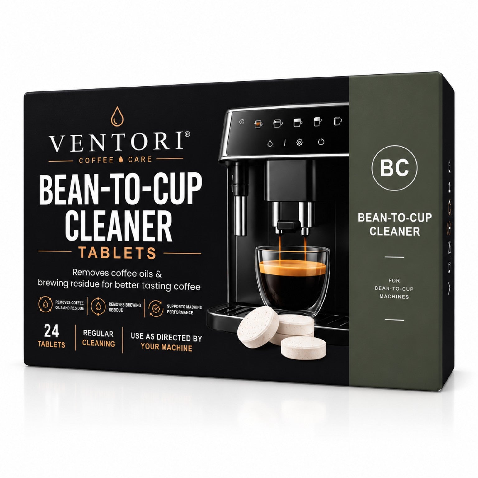 Ventori bean-to-cup cleaning tablets