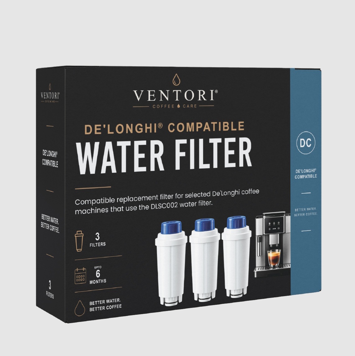 Ventori De'Longhi-compatible water filter